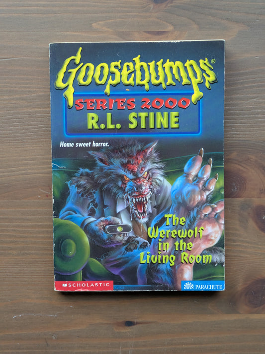 Werewolf in the Living Room, The (Goosebumps 2000 #17) by R.L. Stine - Vintage Paperback