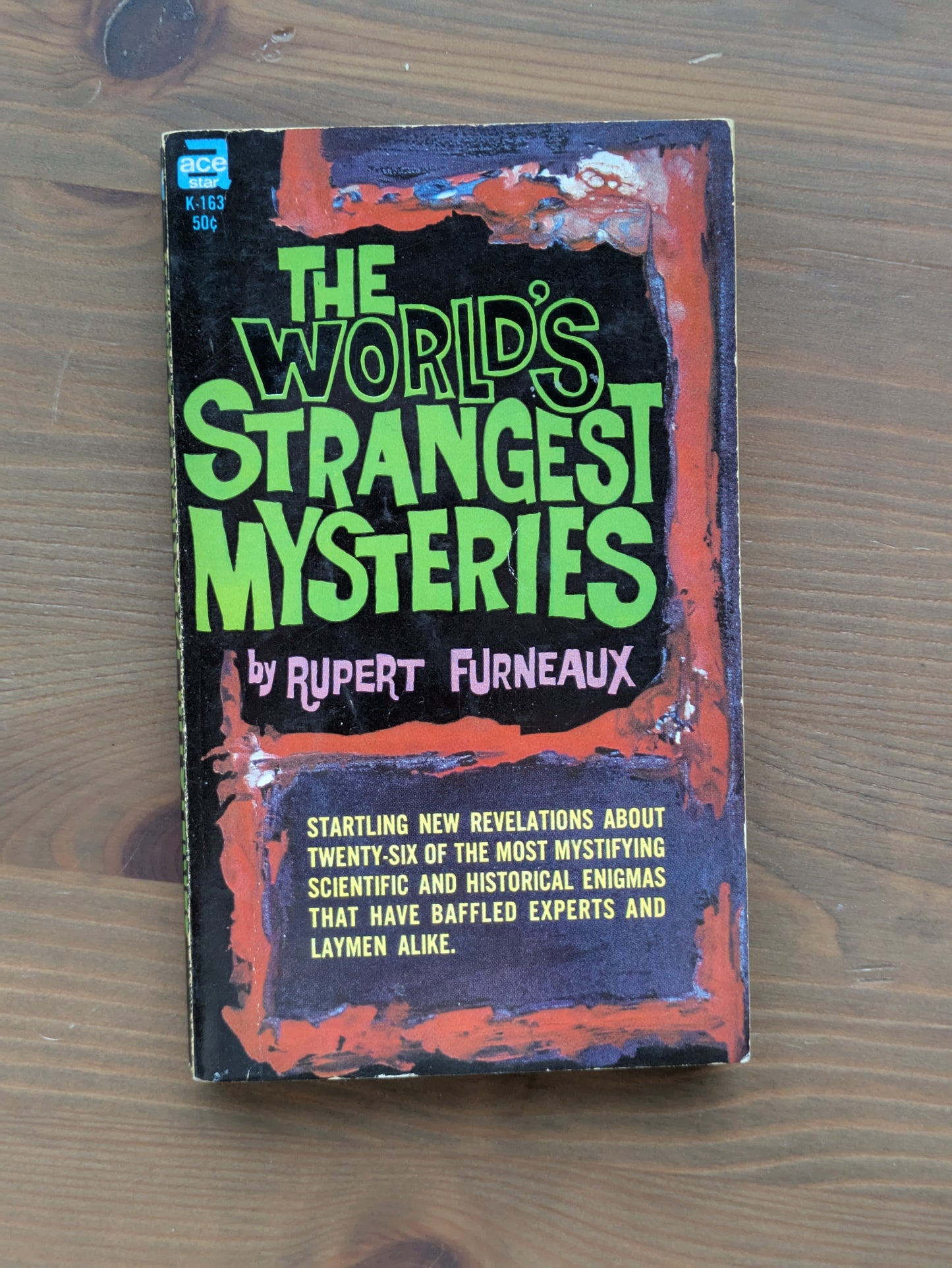 World's Strangest Mysteries, The by Rupert Furneaux (Vintage Paperback)