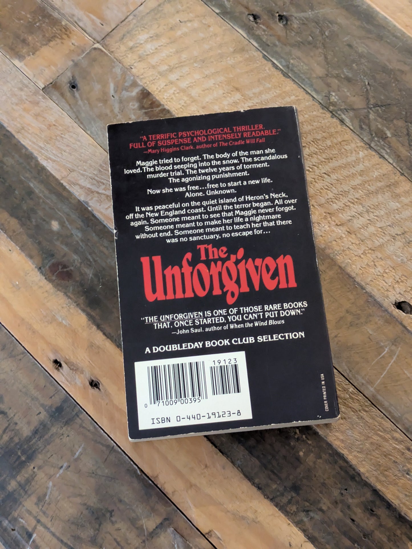 Unforgiven, The (Vintage Paperback) by Patricia J. McDonald