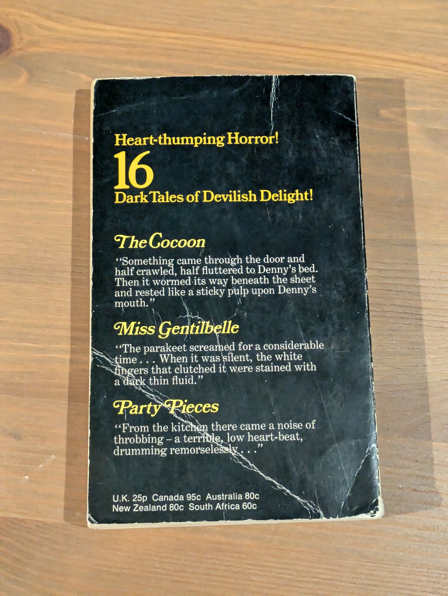 Sixth Fontana Book of Great Horror Stories, The (Vintage Paperback Anthology)