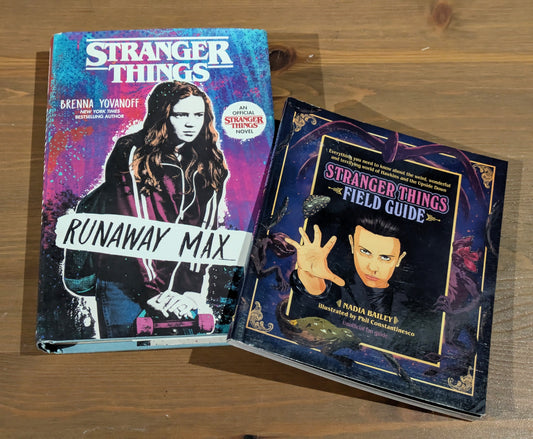 Stranger Things 2-Pack Set: Runaway Max & Field Guide (Hardcover/Paperback) by Brenna Yovanoff, Nadia Bailey
