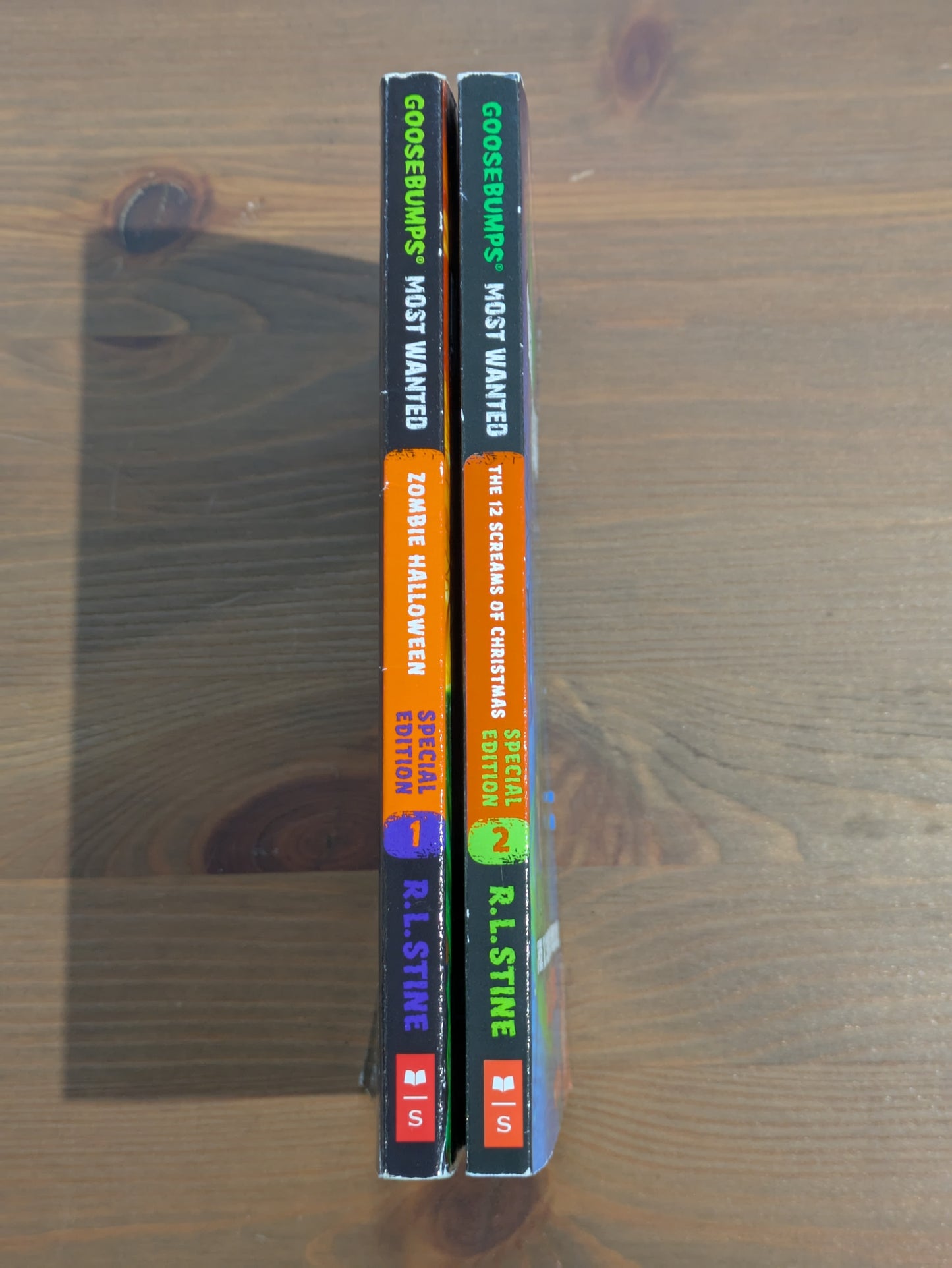 Goosebumps Most Wanted Special Editions 1 & 2: Zombie Halloween, 12 Screams of Christmas (Paperbacks) by R.L. Stine