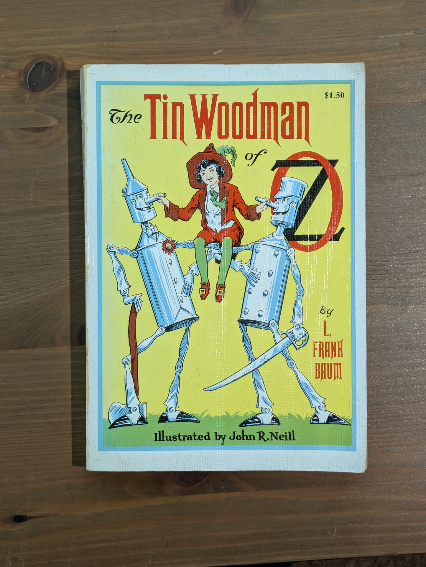 Tin Woodman of Oz, The (Oz #12) by L. Frank Baum, John R. Neill (Illustrator) - Vintage Paperback