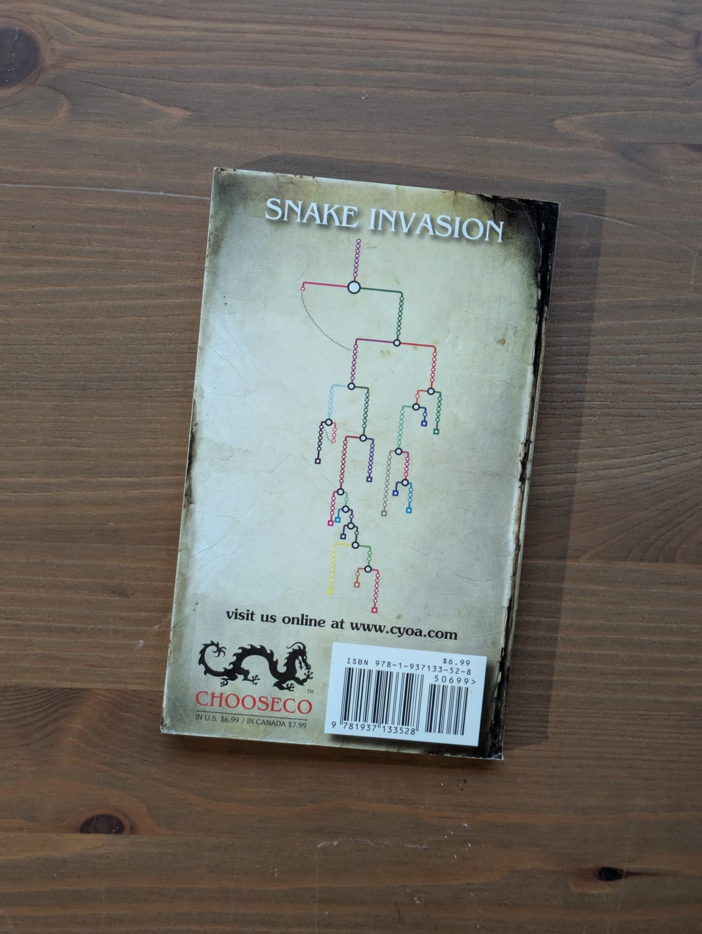 Snake Invasion (Choose Your Own Nightmare) by Doug Wilhelm - Paperback