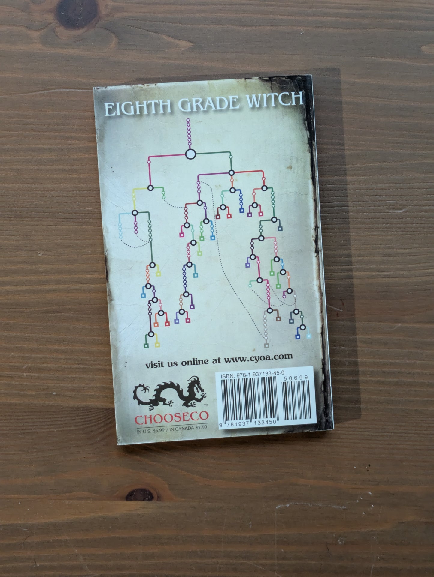 Eighth Grade Witch (Choose Your Own Nightmare) by C.E. Simpson - Paperback