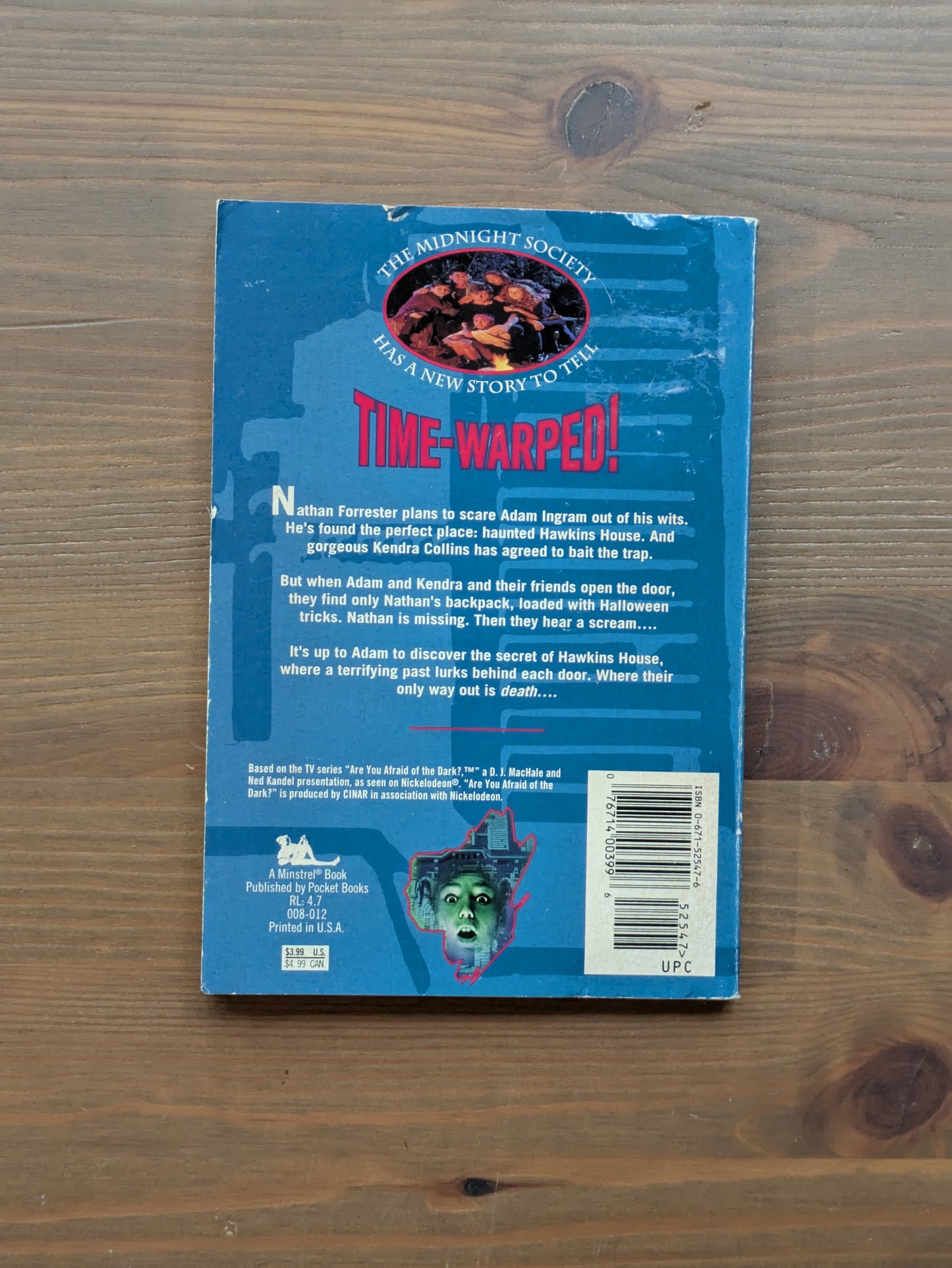 Tale of the Restless House, The (Are You Afraid of the Dark? #3) by John Peel - Vintage Paperback