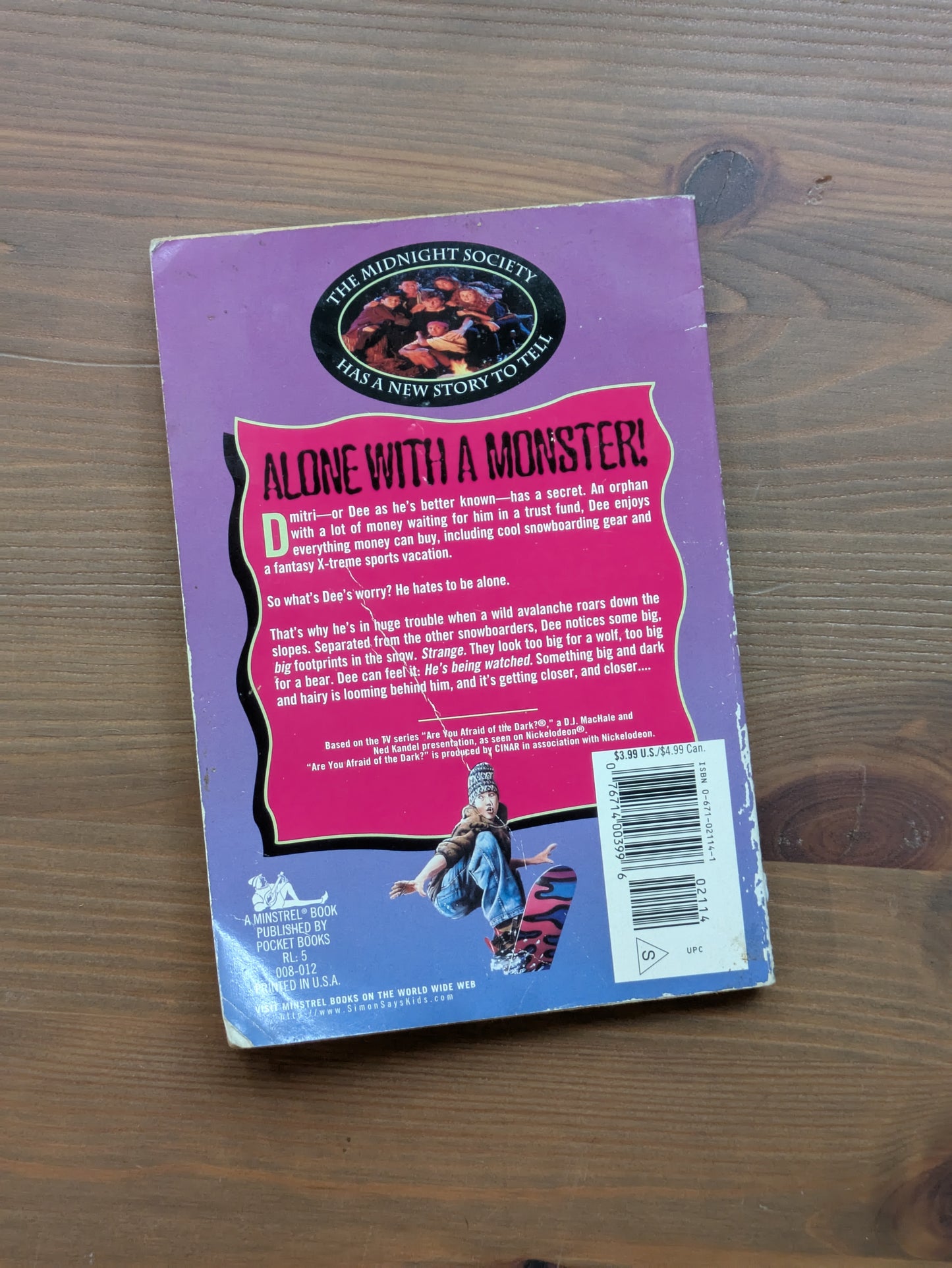 Tale of the Mogul Monster, The (Are You Afraid of the Dark? #22) by David Cody Weiss & Bobbi J.G. Weiss