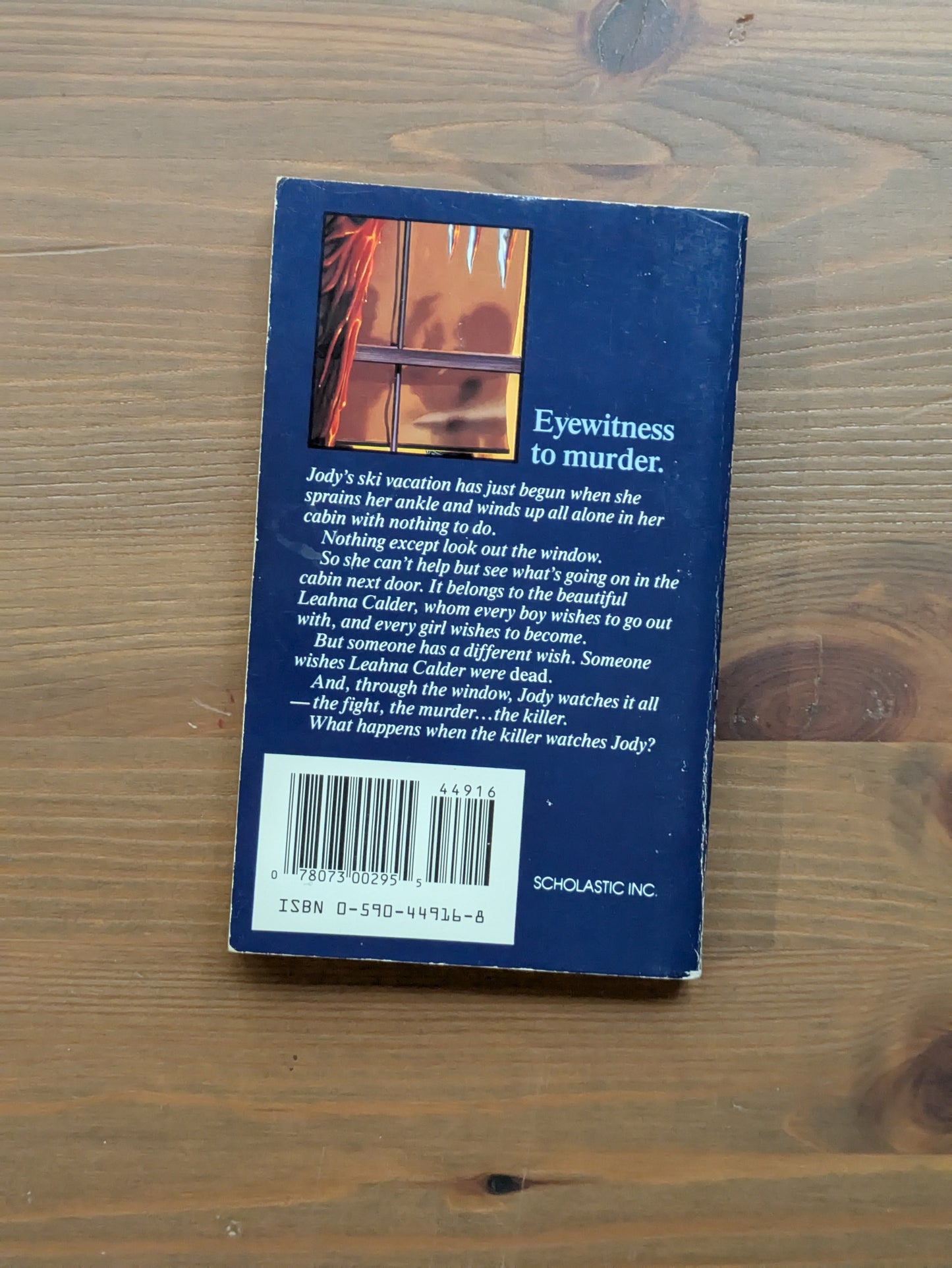 Window, The (Point Horror) by Carol Ellis - Vintage Paperback