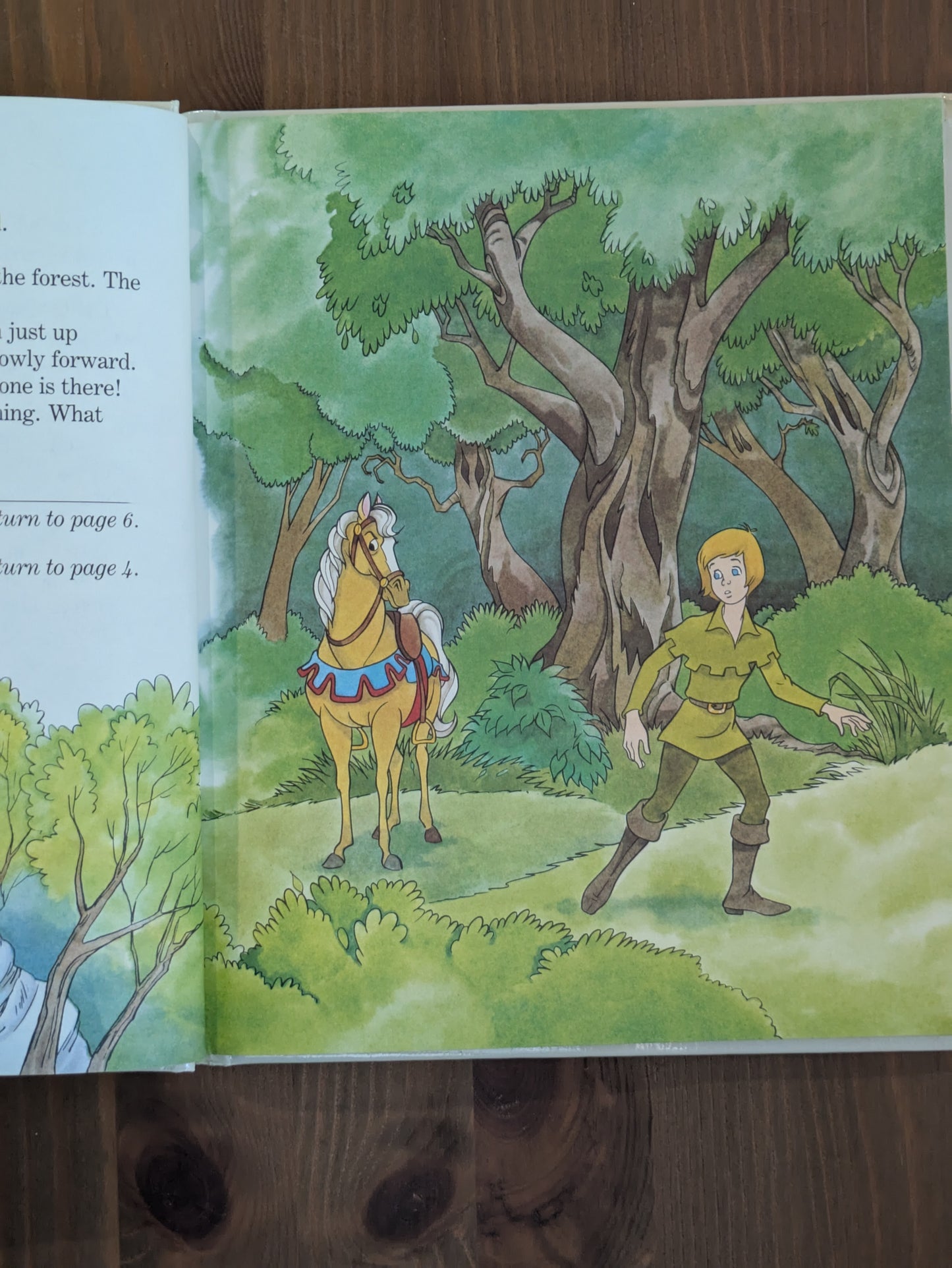 Snow White in the Enchanted Forest (Disney Choose Your Own Adventure) by Jim Razzi - Vintage Hardcover