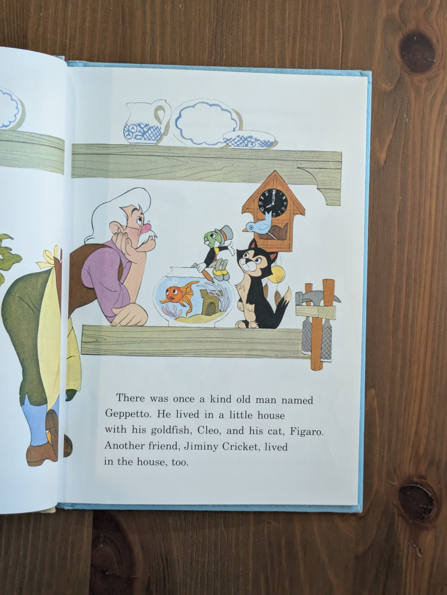 Walt Disney's Pinocchio and His Puppet Show Adventure (Vintage Hardcover)