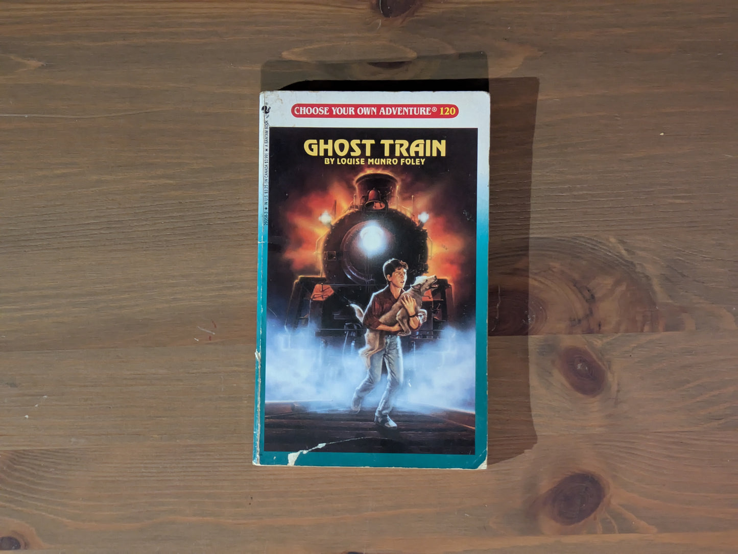 Ghost Train (Choose Your Own Adventure #120) by Louise Munro Foley - Vintage Paperback