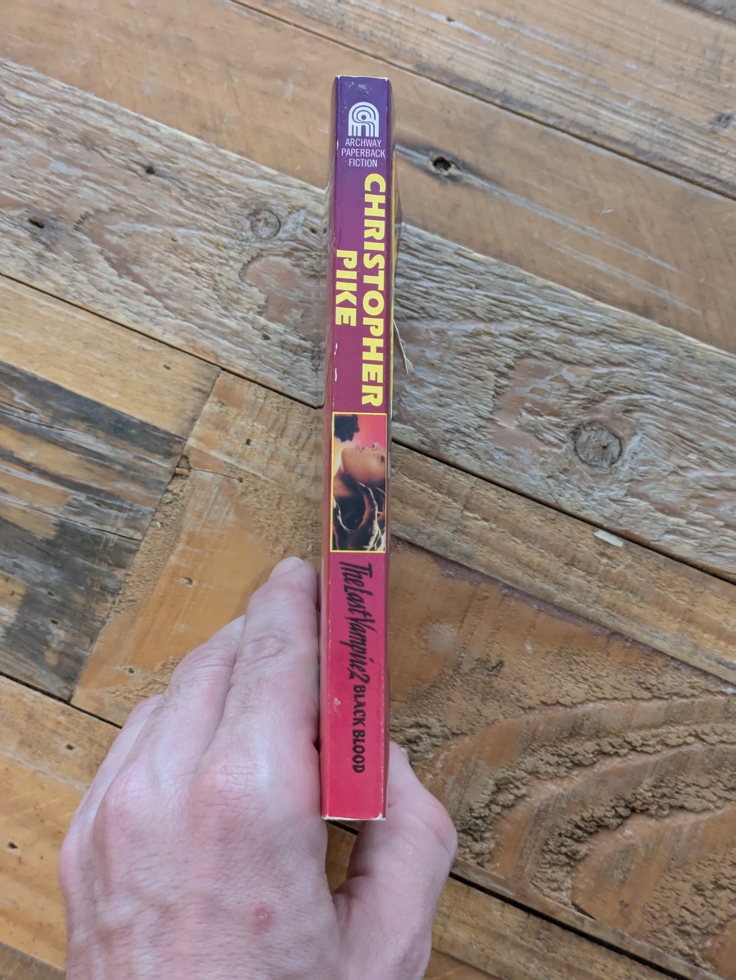 Black Blood (The Last Vampire #2) by Christopher Pike - Vintage Paperback