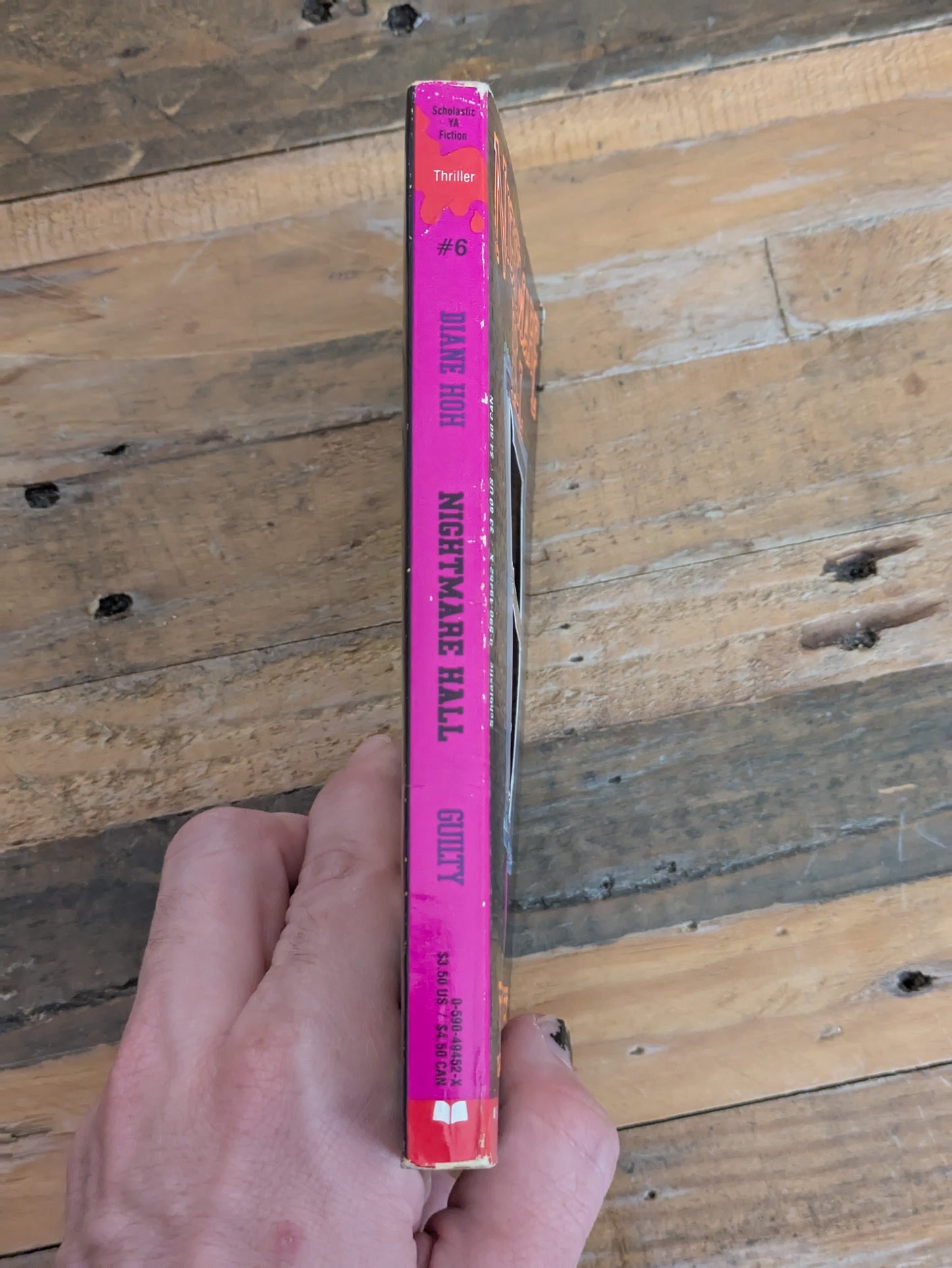 Guilty (Nightmare Hall #6) by Diane Hoh - Vintage Paperback