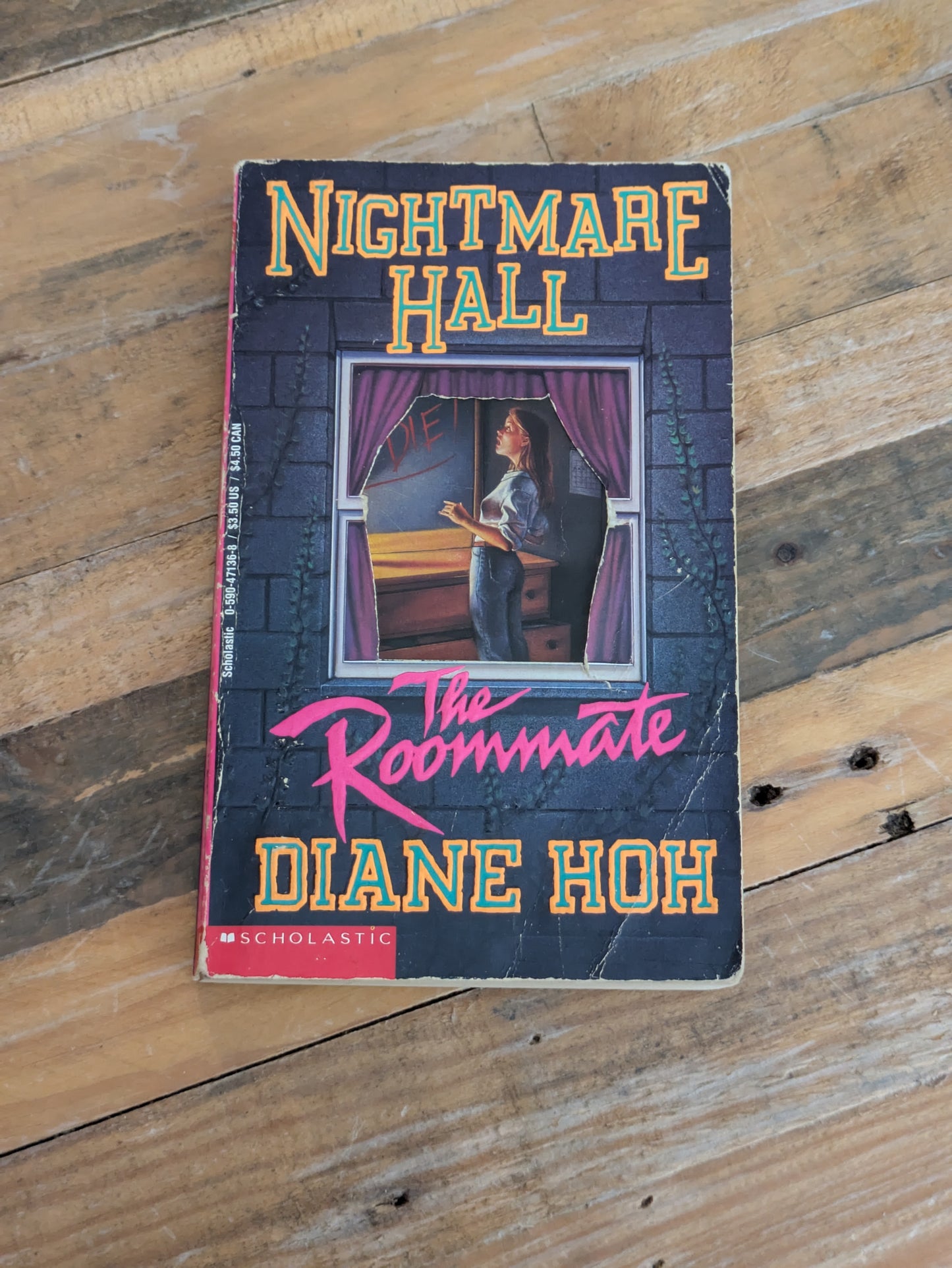 Roommate, The (Nightmare Hall #2) by Diane Hoh - Vintage Paperback