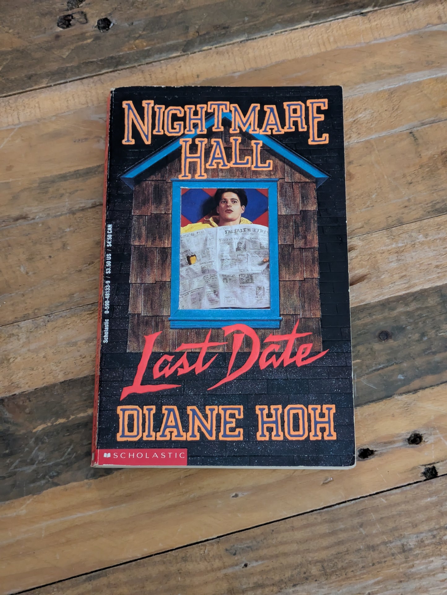 Last Date (Nightmare Hall #11) by Diane Hoh - Vintage Paperback