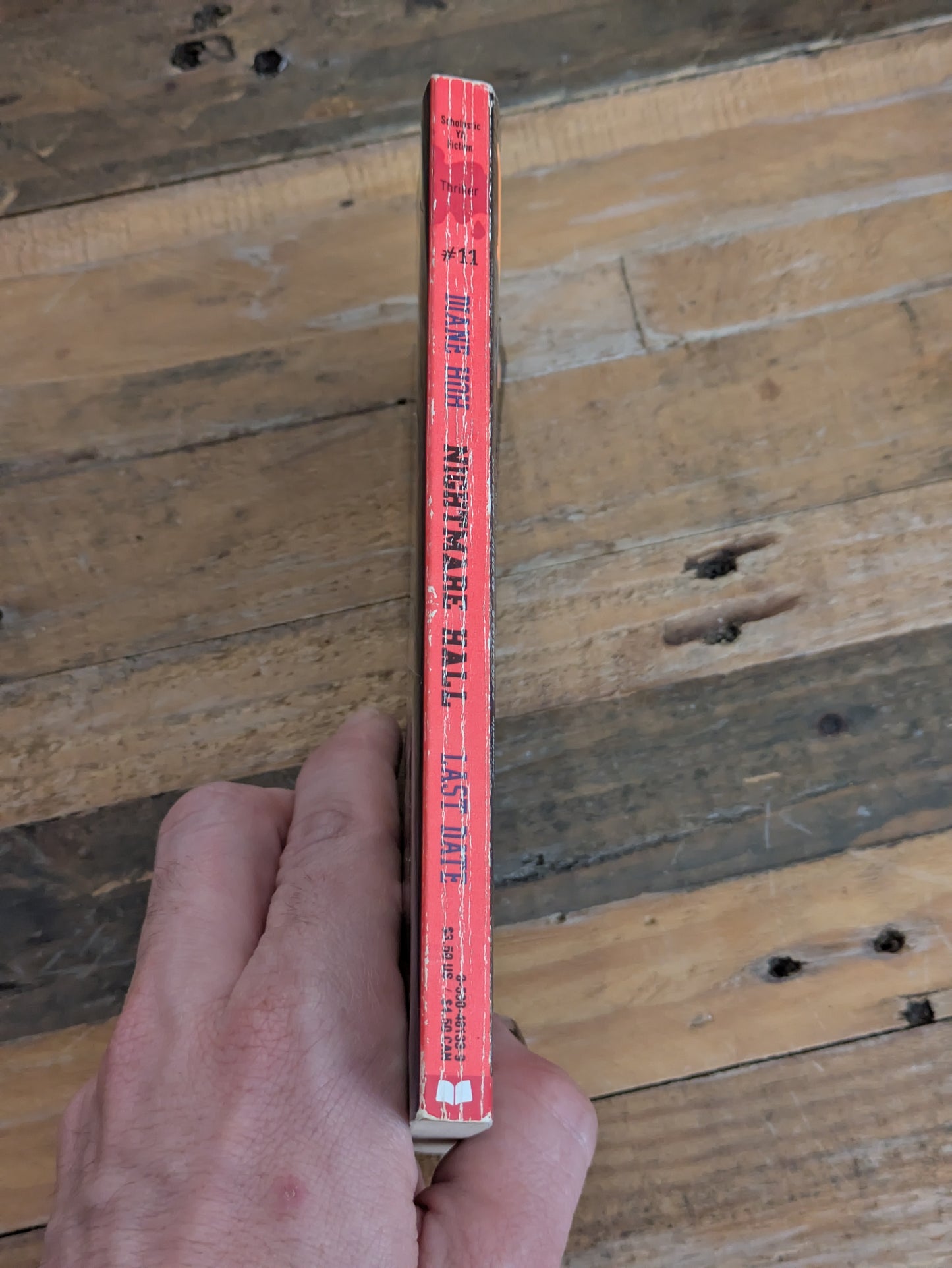 Last Date (Nightmare Hall #11) by Diane Hoh - Vintage Paperback