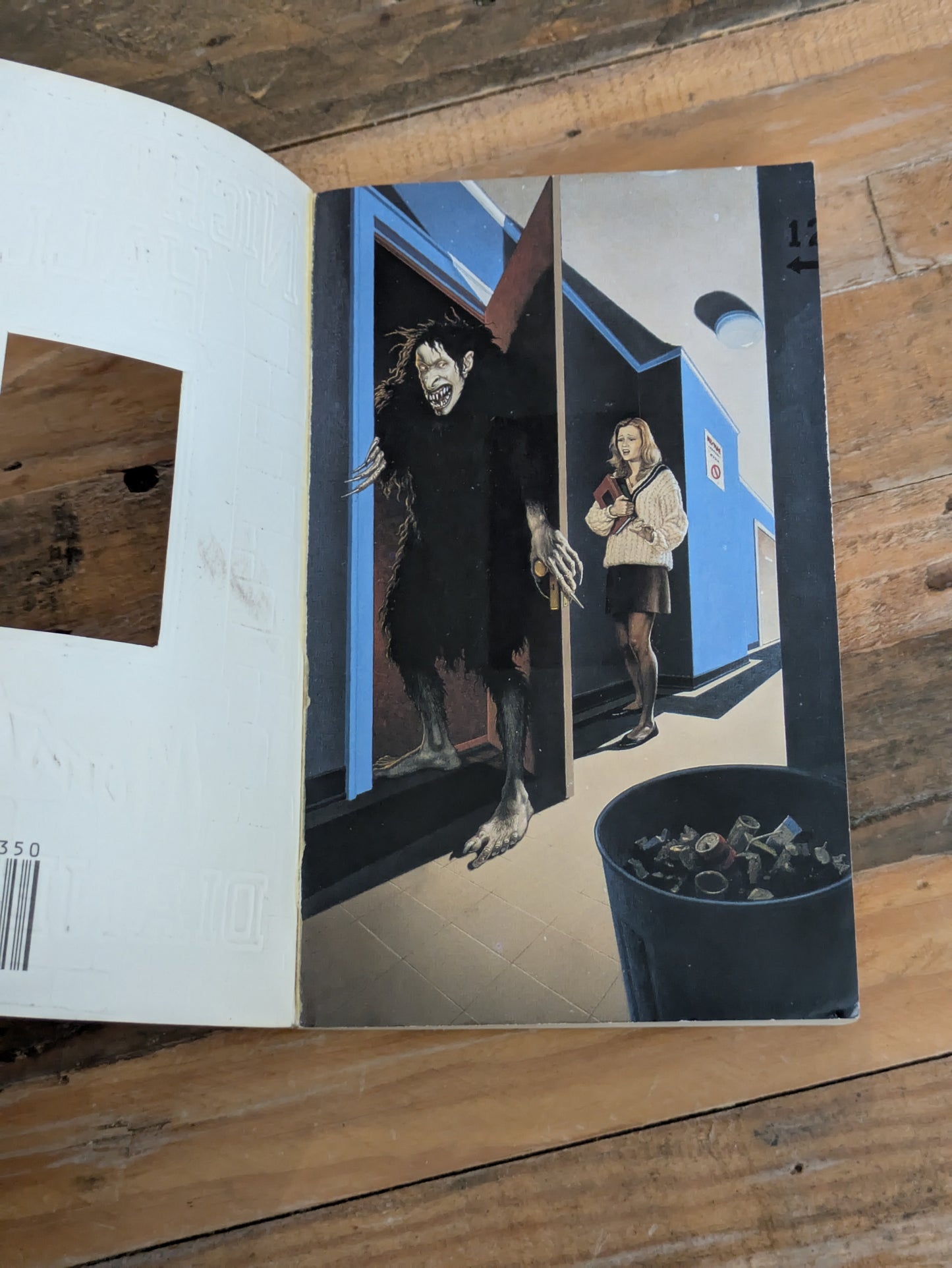 Monster (Nightmare Hall #13) by Diane Hoh - Vintage Paperback