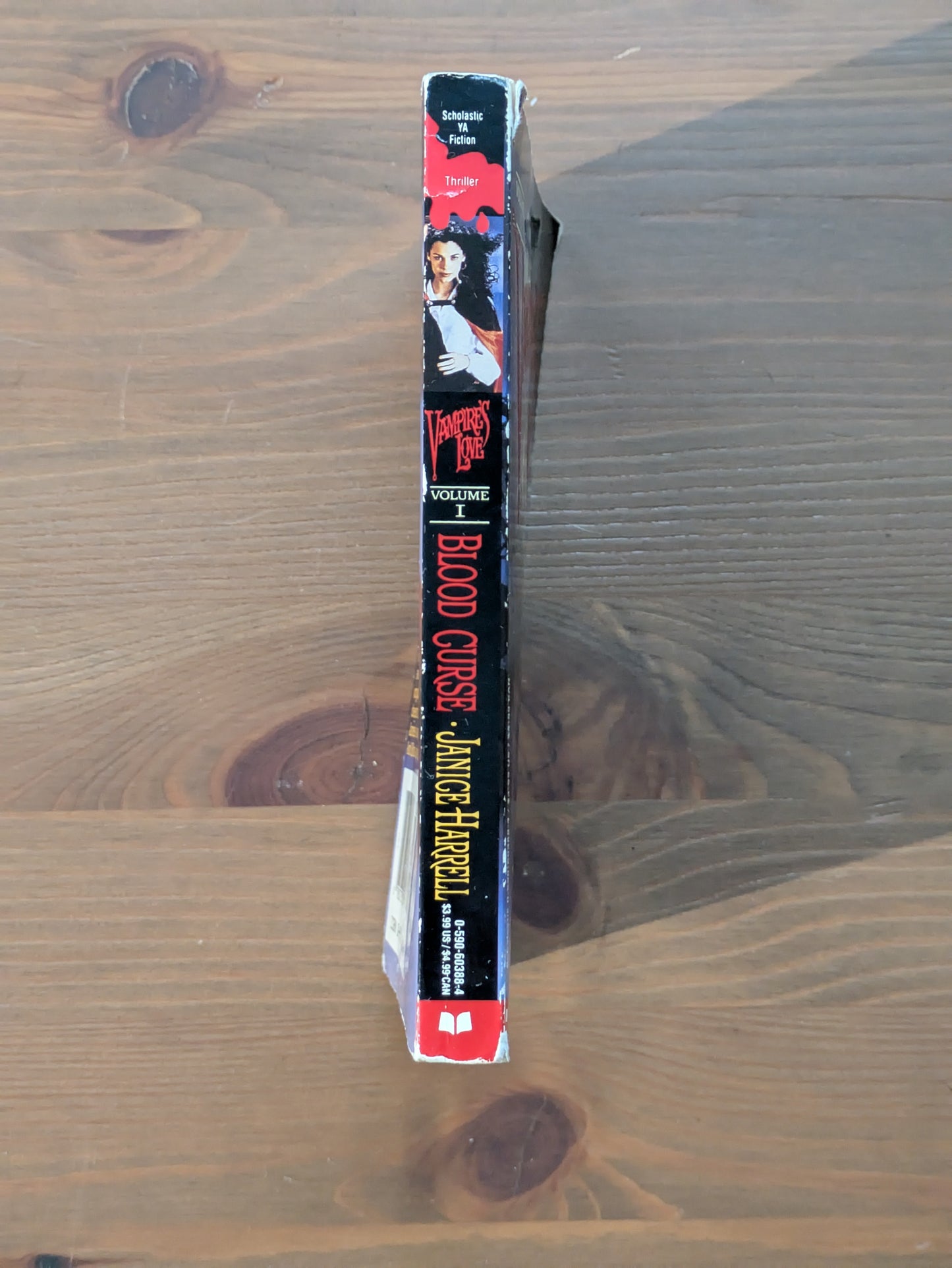 Blood Curse (Vampire's Love #1) by Janice Harrell - Vintage Paperback