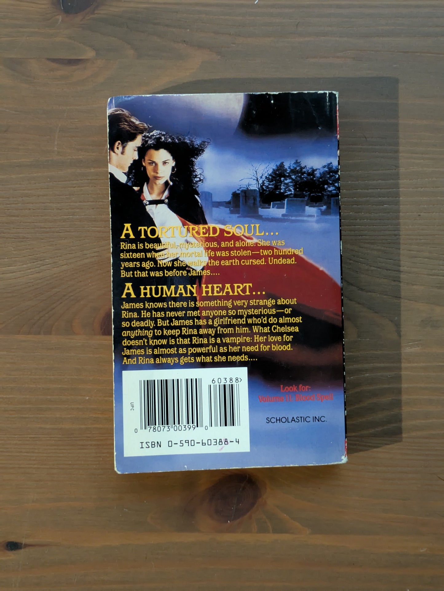 Blood Curse (Vampire's Love #1) by Janice Harrell - Vintage Paperback