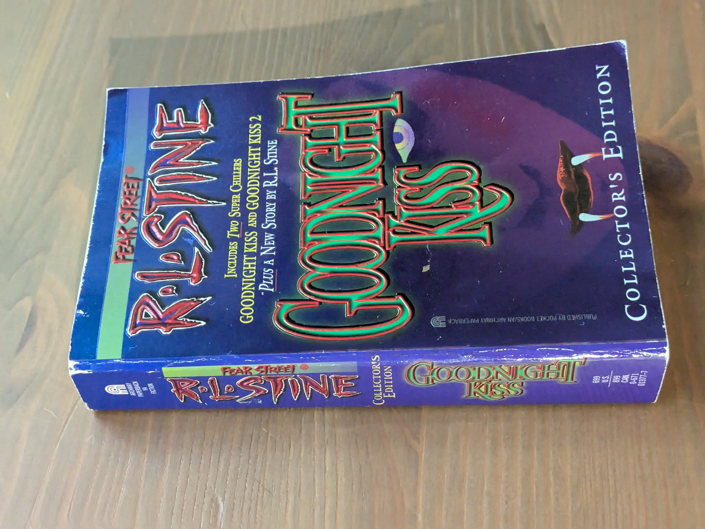 Goodnight Kiss (Collector's Edition Anthology) Fear Street Superchillers Part 1 & 2 by R.L. Stine