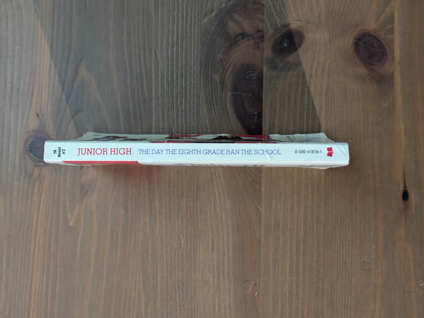 Day the Eighth Grade Ran the School, The (Junior High #3) by Kate Kenyon - Vintage Paperback