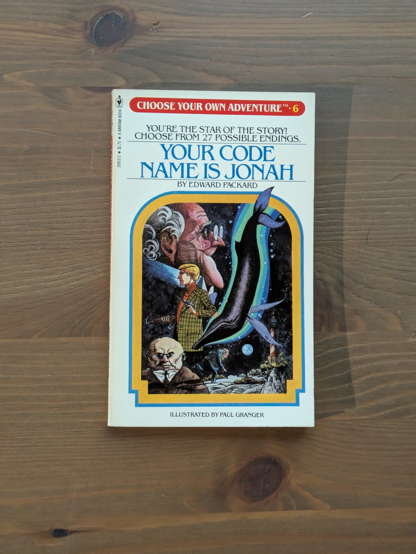 Your Code Name is Jonah (Choose Your Own Adventure #6) by Edward Packard