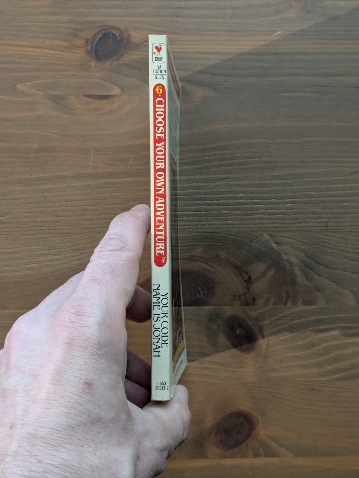 Your Code Name is Jonah (Choose Your Own Adventure #6) by Edward Packard
