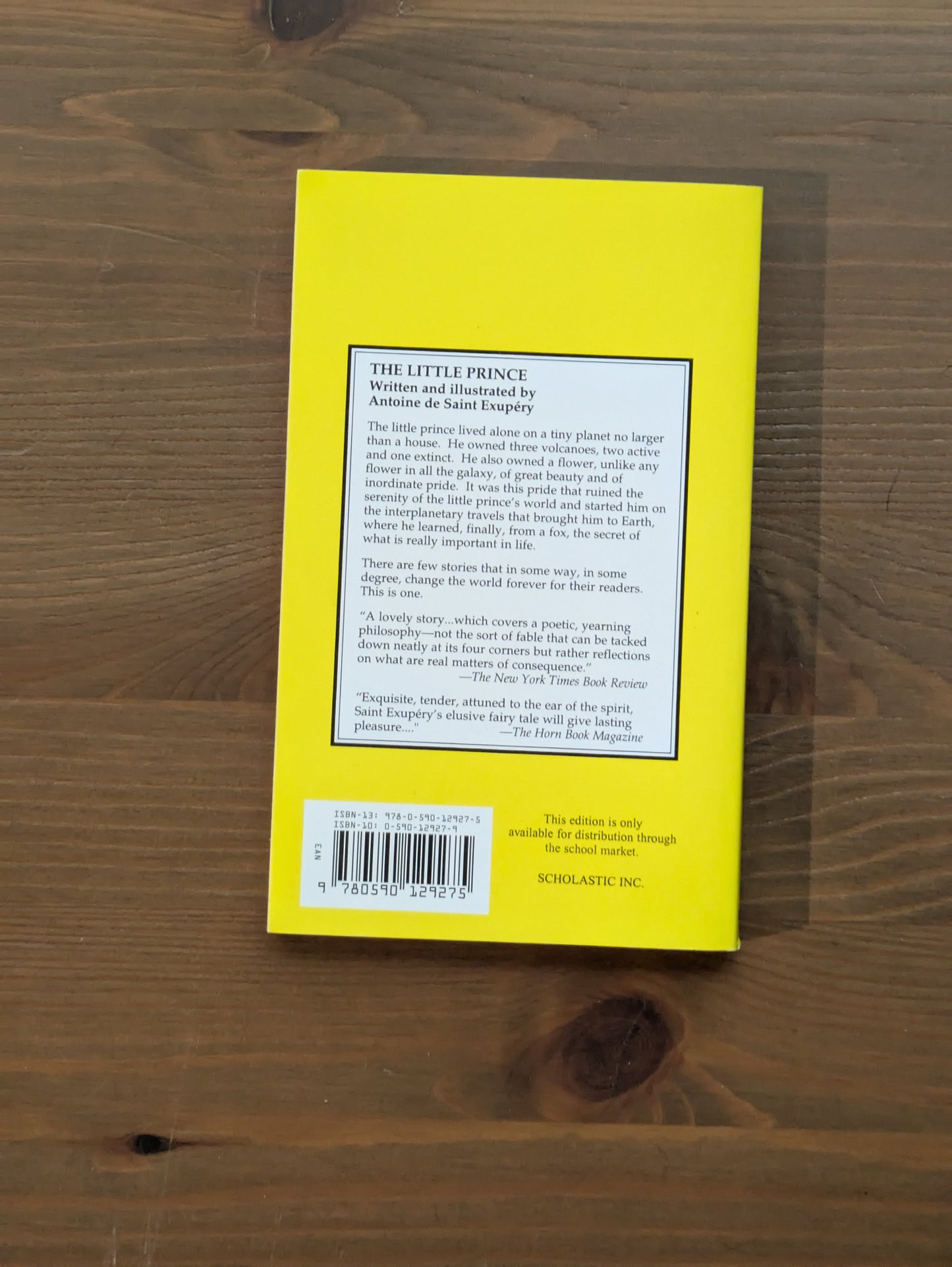 Little Prince, The (Vintage Paperback) by Antoine de Saint-Exupéry, Richard Howard (Translator)