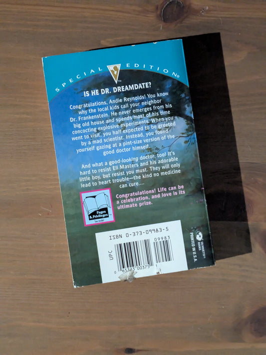 Date with Dr. Frankenstein, A (Masters Brothers #1) by Leanne Banks - Paperback