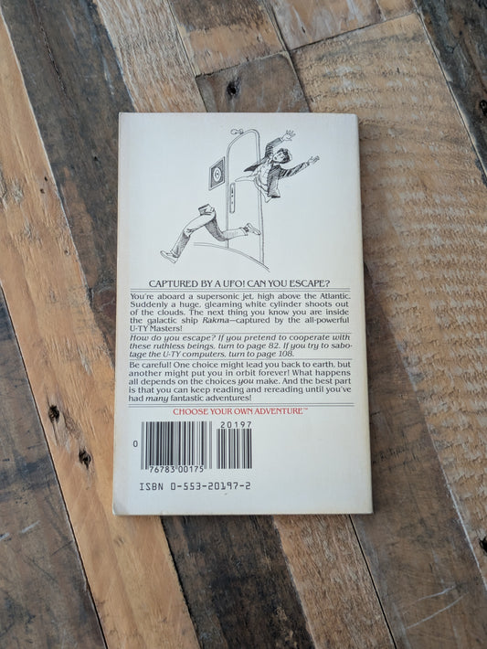 Inside UFO 54-40 (Choose Your Own Adventure #12) by Edward Packard - Vintage Paperback