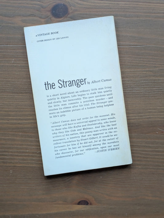 Stranger, The (Vintage Paperback) by Albert Camus