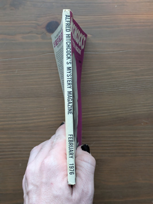 Alfred Hitchcock's Mystery Magazine (February 1976 Issue) Vintage Digest