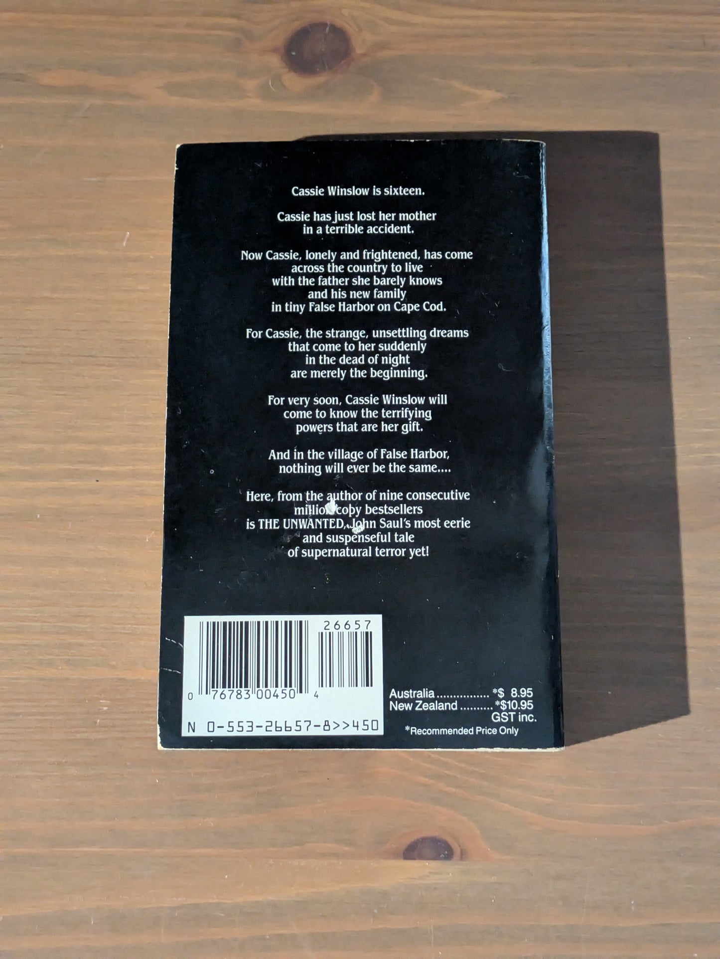 Unwanted, The (Vintage Paperback) by John Saul