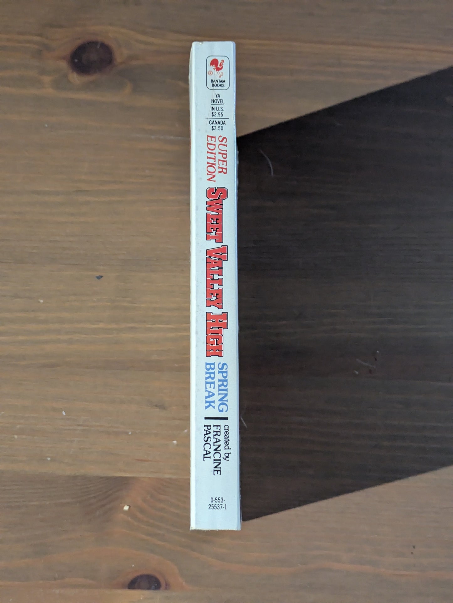 Spring Break (Sweet Valley High Super Editions #3) by Francine Pascal - Vintage Paperback