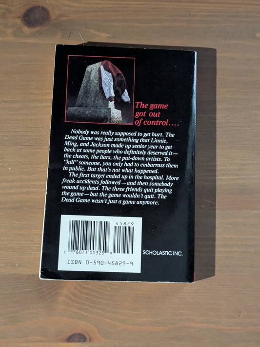Dead Game, The (Point Horror) by A. Bates - Vintage Paperback