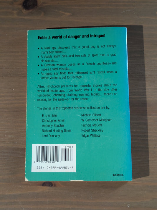 Sinister Spies (Alfred Hitchcock Presents) Vintage Paperback