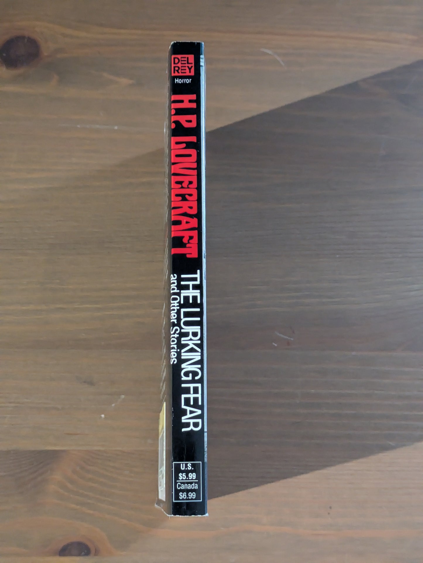 Lurking Fear and Other Stories, The (Vintage Paperback) by H.P. Lovecraft