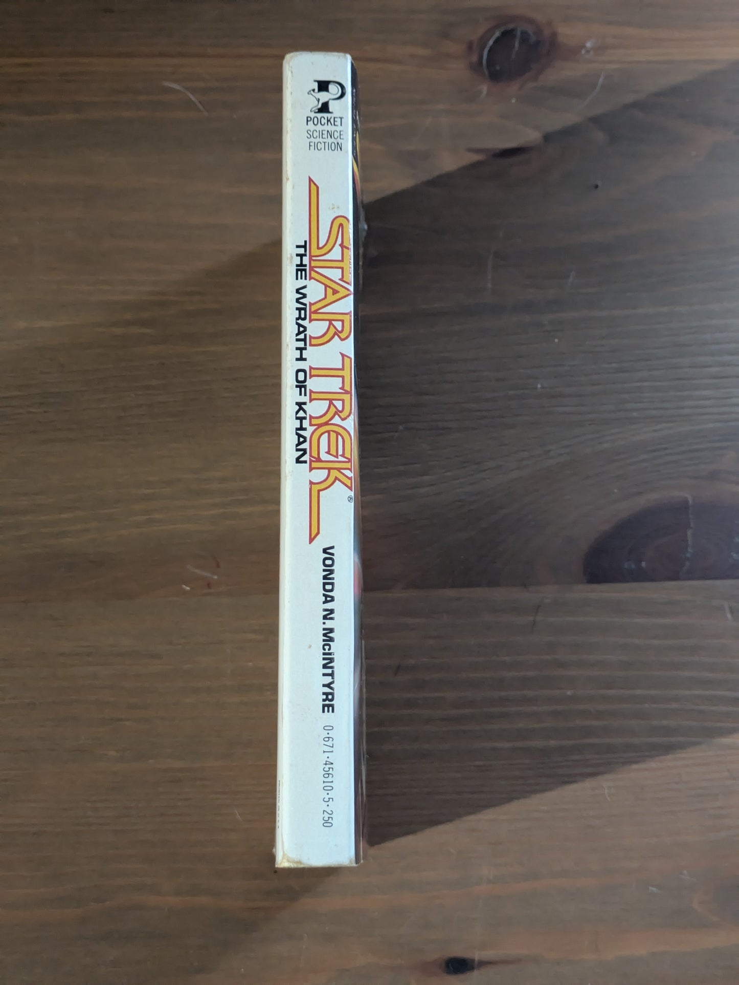 Wrath Of Khan, The (Star Trek Movie Novels #2) by Vonda N. McIntyre - Vintage Paperback