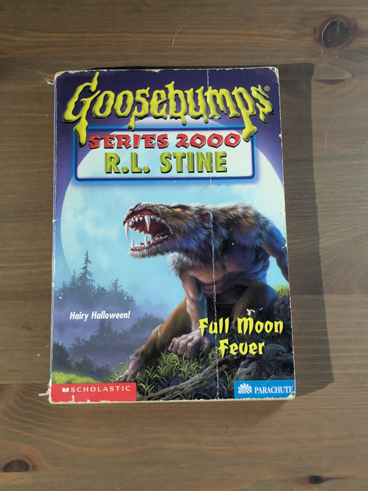 Full Moon Fever (Goosebumps 2000 #22) by R.L. Stine - Vintage Paperback