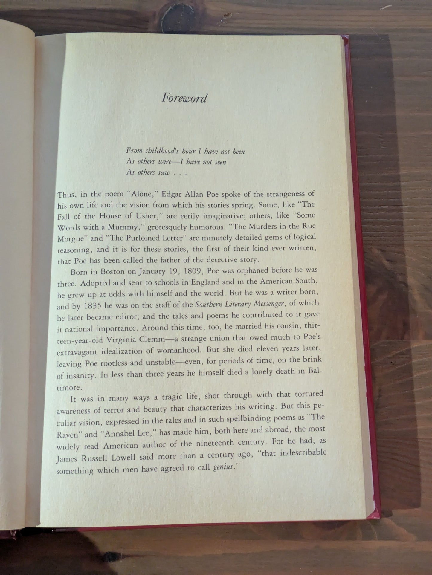 Tales of Poe: A Selection of Stories (Vintage Hardcover) Reader's Digest Association