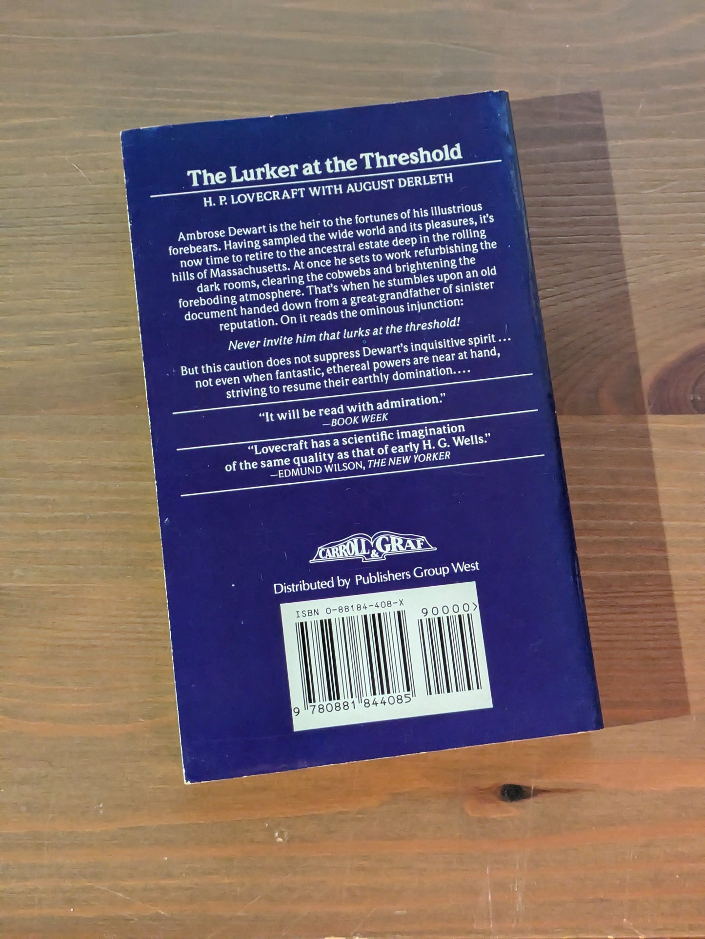 Lurker at the Threshold (Vintage Paperback) by H.P. Lovecraft, August Derleth