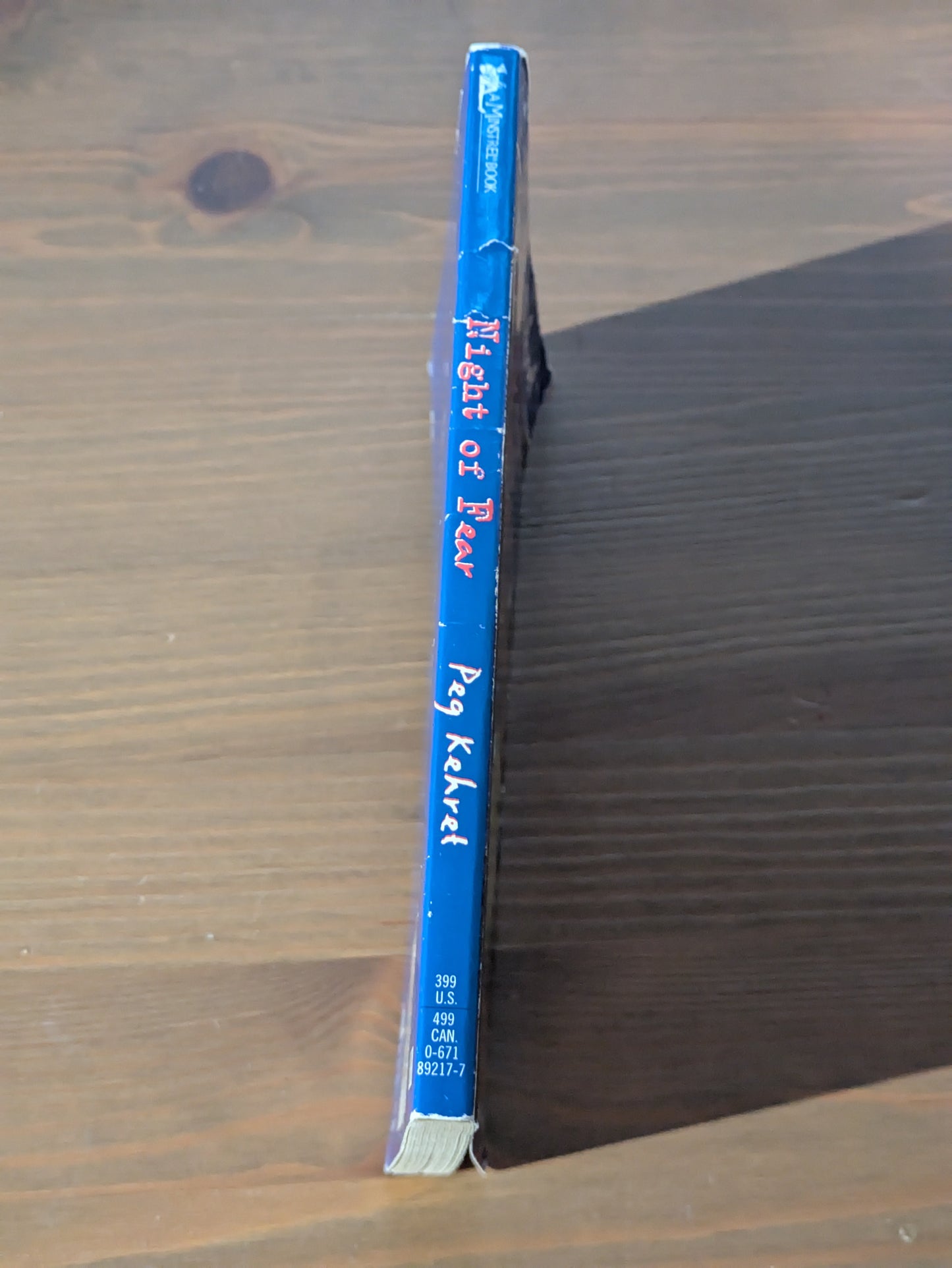 Night of Fear (Vintage Paperback) by Peg Kehret