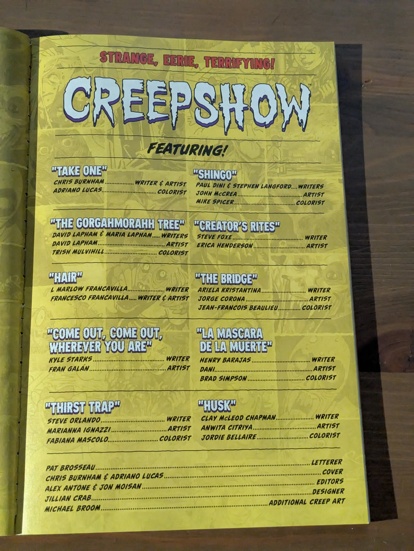 Creepshow (Volume #1) by Alex Antone, Joe Moisan