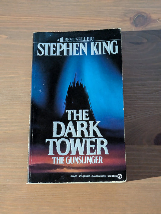 Gunslinger, The (Dark Tower #1) by Stephen King - Vintage Paperback