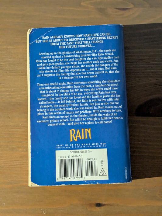 Rain (Hudson #1) by V.C. Andrews - Vintage Paperback