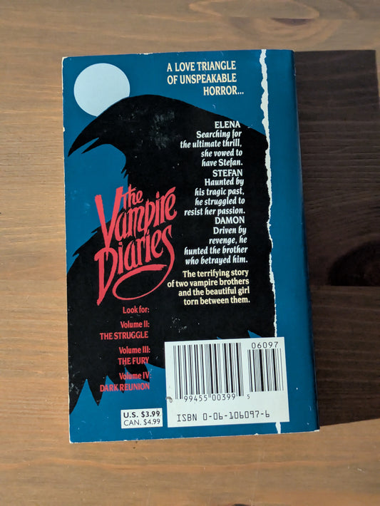 Awakening, The (Vampire Diaries #1) by L.J. Smith - Vintage Paperback