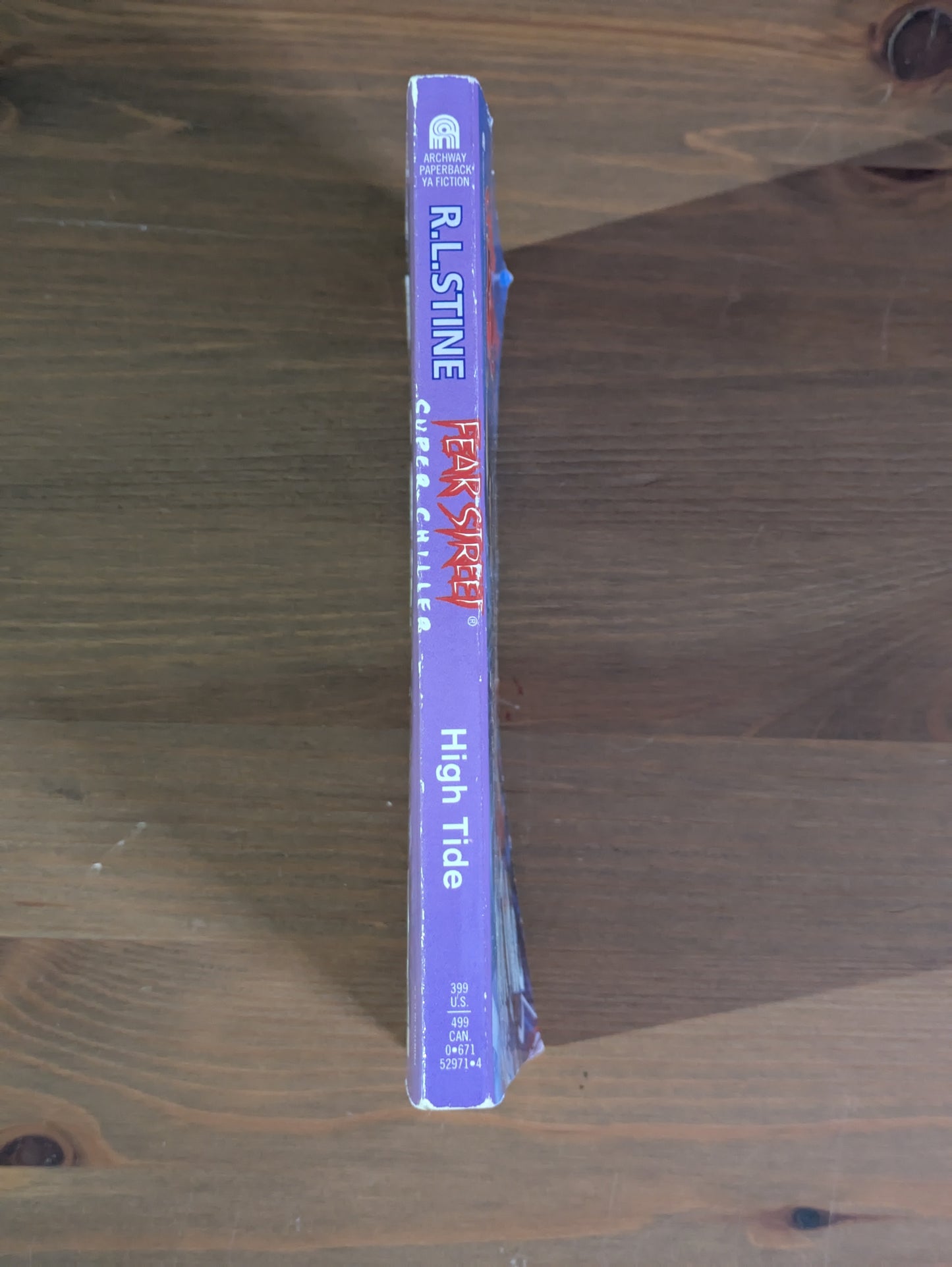 High Tide (Fear Street Super Chiller #12) by R.L. Stine - Vintage Paperback