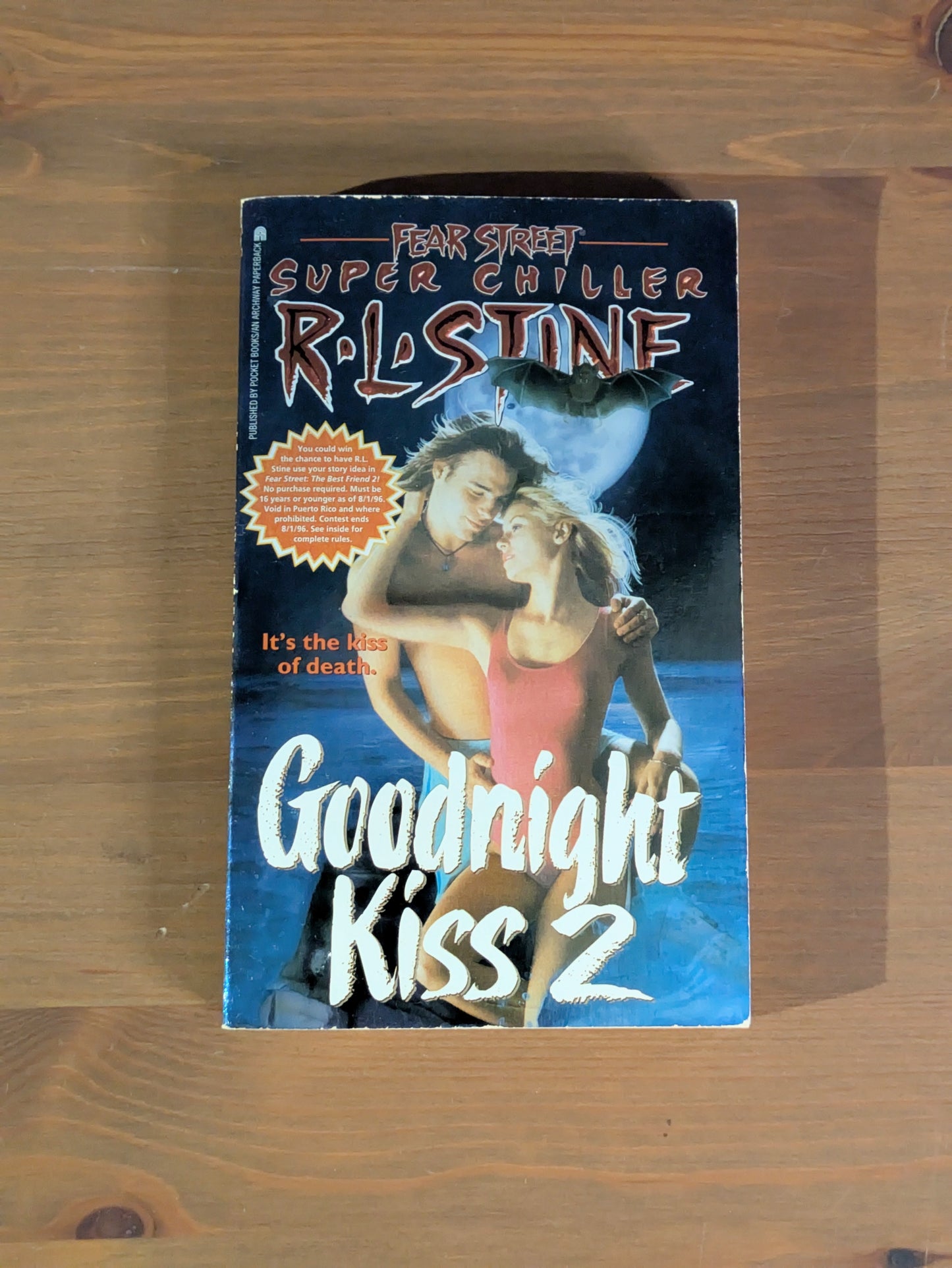 Goodnight Kiss 2 (Fear Street Super Chiller) by R.L. Stine - Vintage Paperback