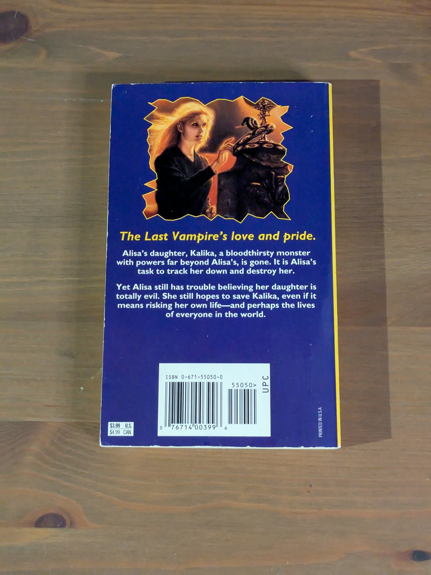 Evil Thirst (The Last Vampire #5) by Christopher Pike - Vintage Paperback