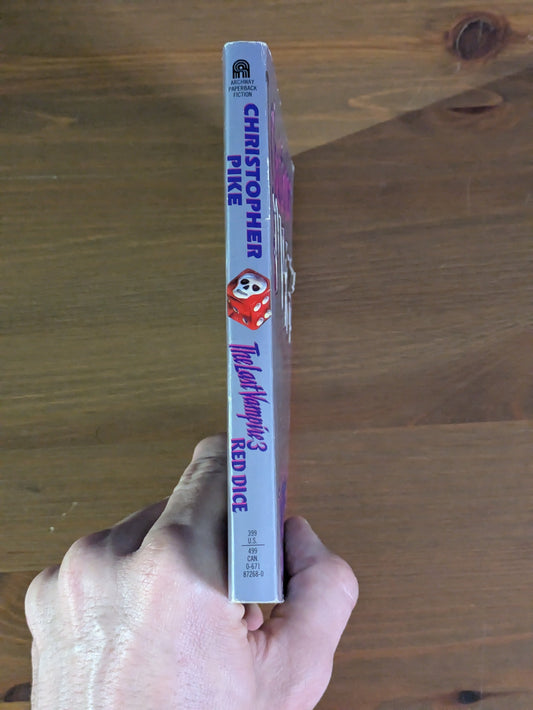 Red Dice (The Last Vampire #3) by Christopher Pike - Vintage Paperback
